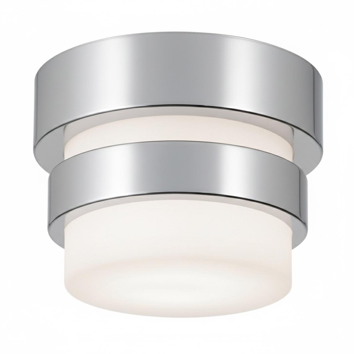 AFX MIAF05LAJUDPC Miami LED 5.13 inch Polished Chrome Flush Mount Ceiling Light
