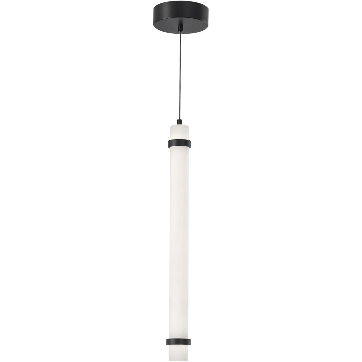 AFX MIAP24LAJUDBK Miami LED 5.88 inch Black Pendant Ceiling Light