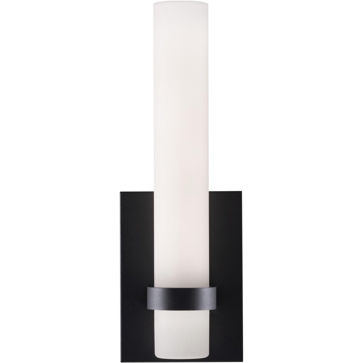 AFX MIAS0513LAJUDBK Miami LED 4.5 inch Black Sconce Wall Light
