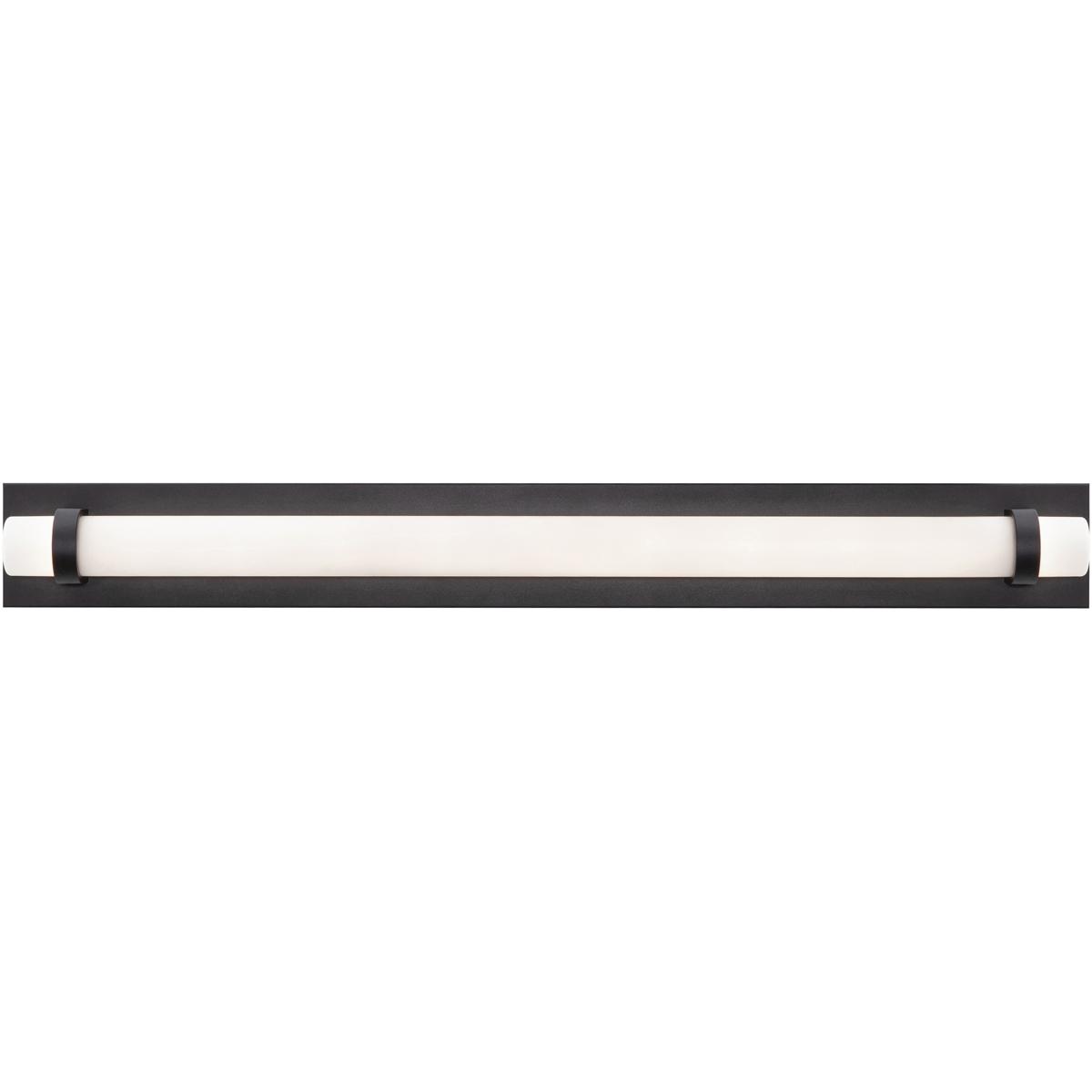 AFX MIAV3604LAJUDBK Miami LED 36 inch Black Vanity Light Wall Light