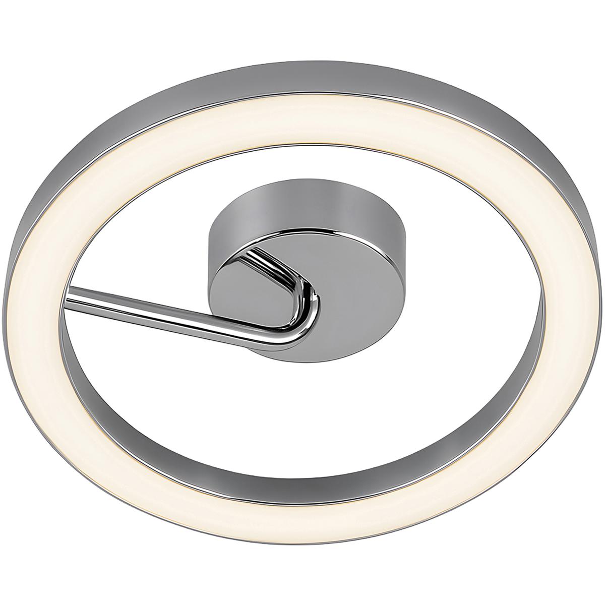 AFX ONEF18LAJUDPC One LED 18 inch Polished Chrome Flush Mount Ceiling Light