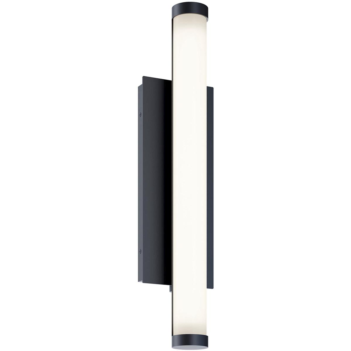 AFX PTHW0624LAJUDBK Path LED 24 inch Black Outdoor Sconce