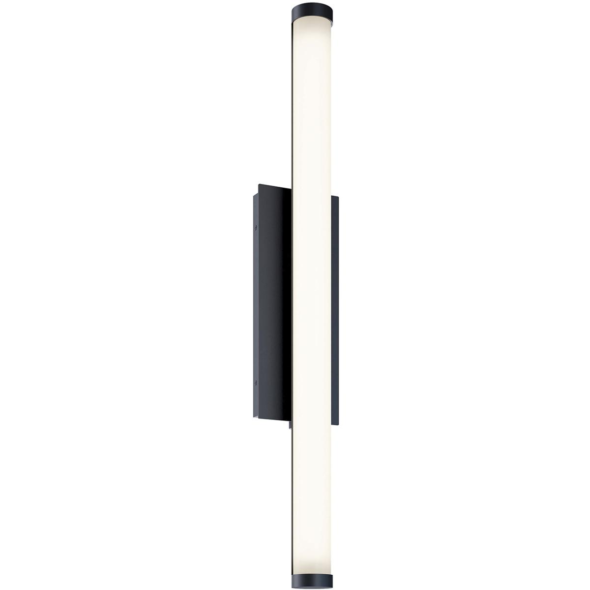 AFX PTHW0636LAJUDBK Path LED 36 inch Black Outdoor Sconce