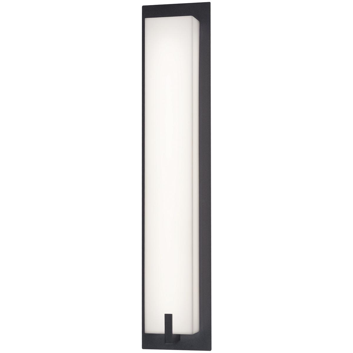 AFX SNS0418LAJUDBK Sinclair LED 4 inch Black Wall Sconce Wall Light in 18 in