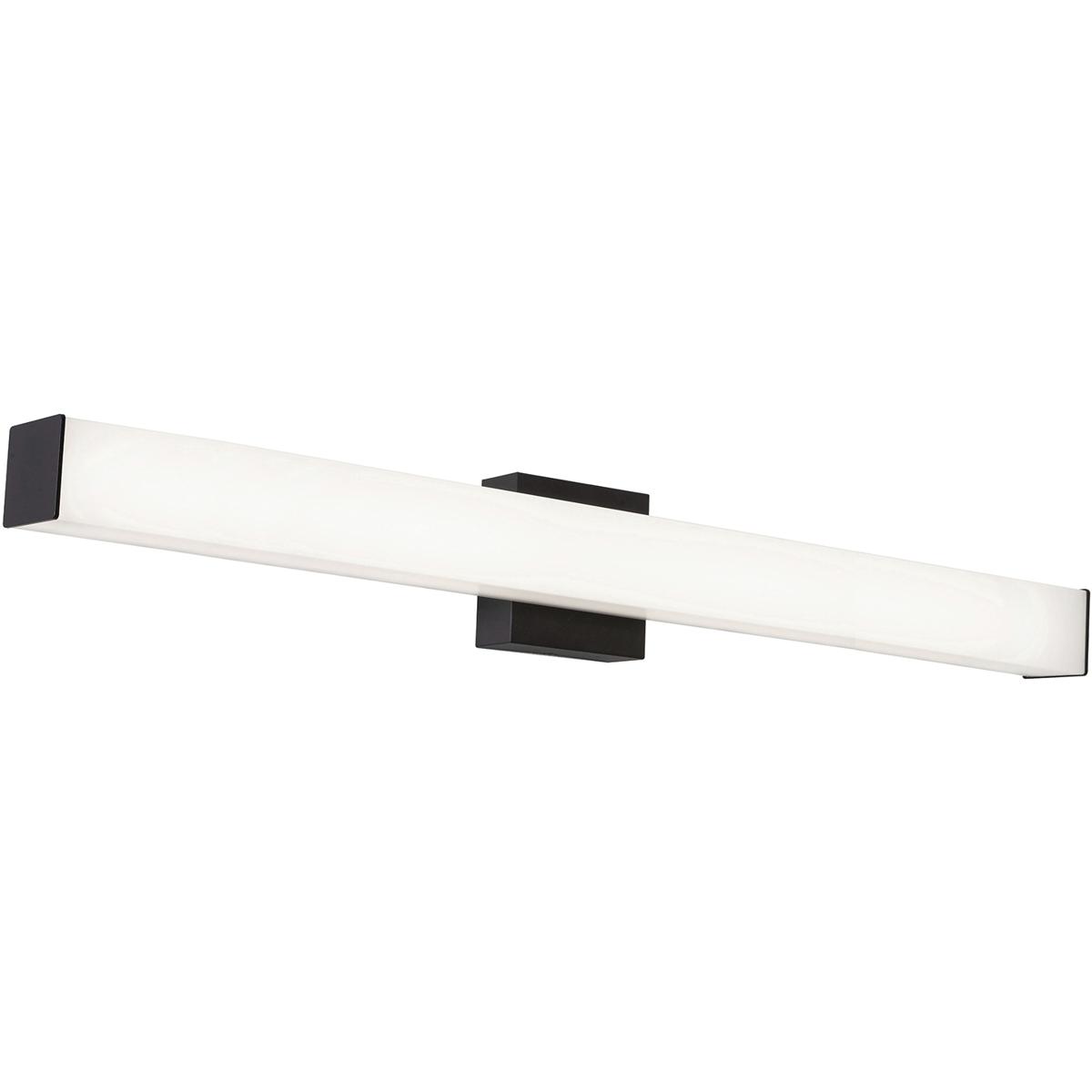 AFX TADV3604LAJUDBK Tad LED 36.75 inch Black Vanity Light Wall Light