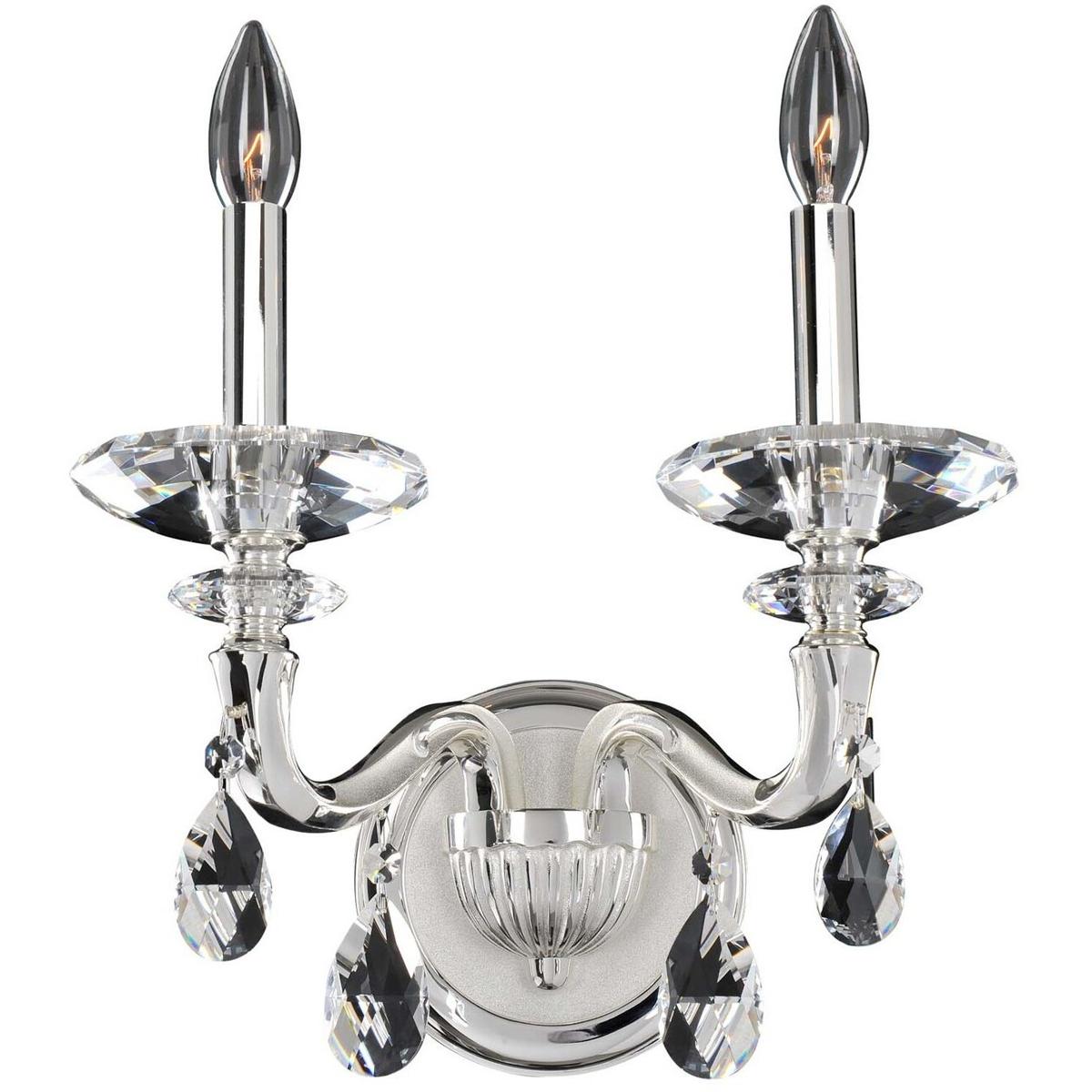 Allegri 021721-017-FR001 Jolivet 2 Light 12 inch Two Tone Silver Wall Sconce Wall Light