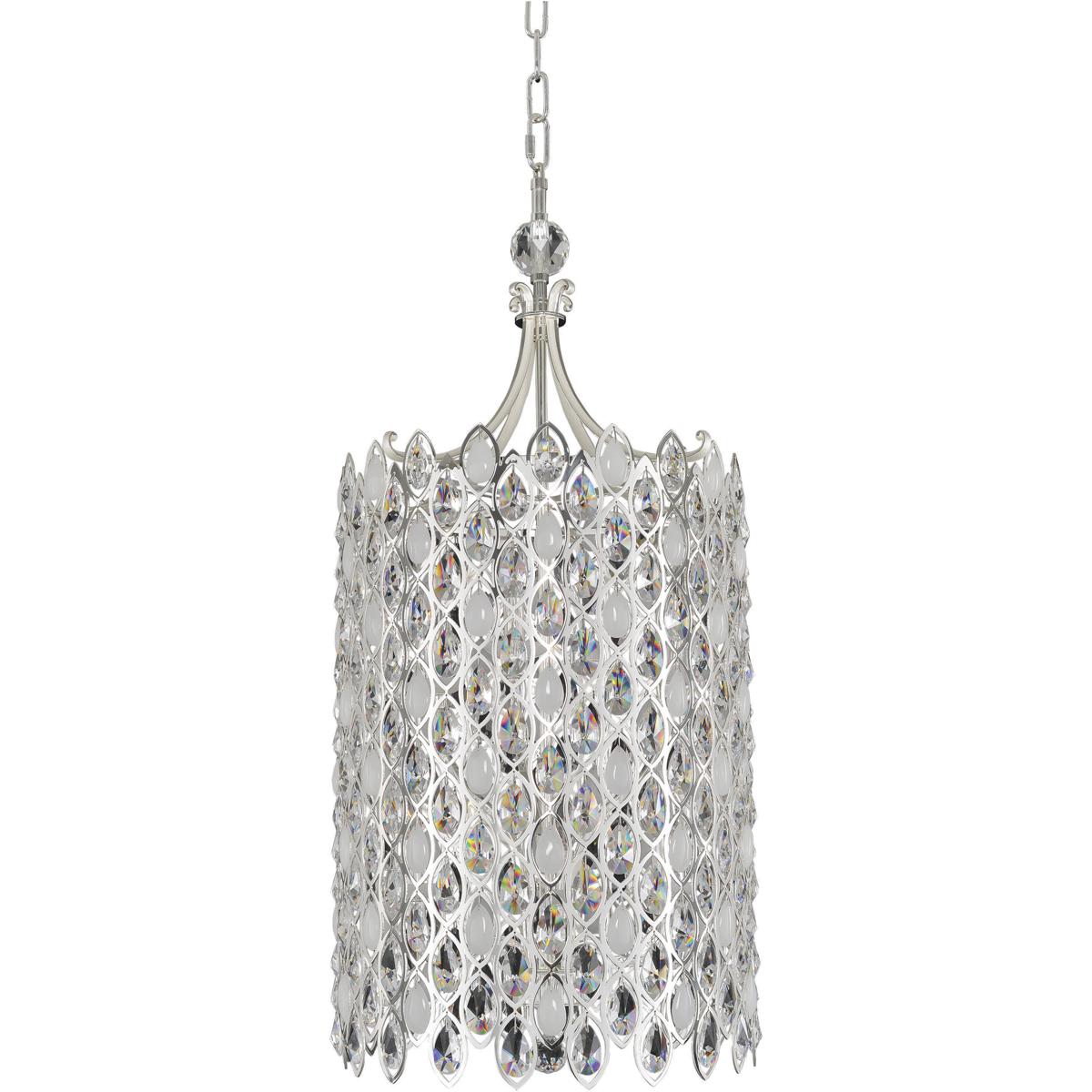 Allegri 028752-017-FR001 Prive 6 Light 19 inch Two Tone Silver Pendant Ceiling Light