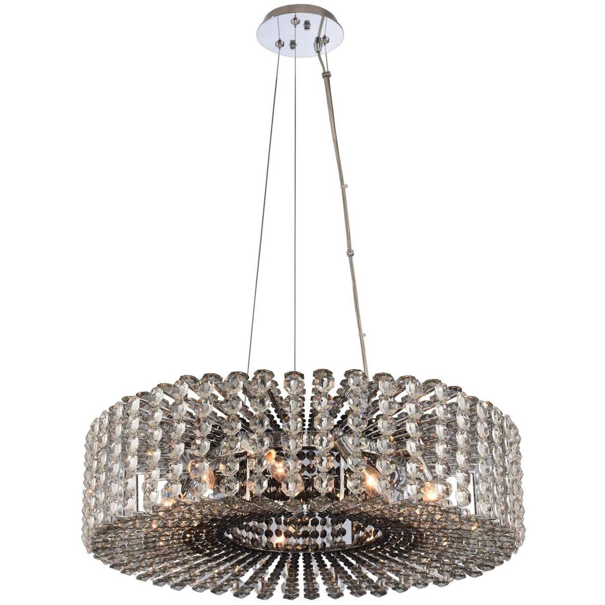 Allegri 031451-010-FR000 Anello 9 Light 26 inch Chrome Pendant Ceiling Light