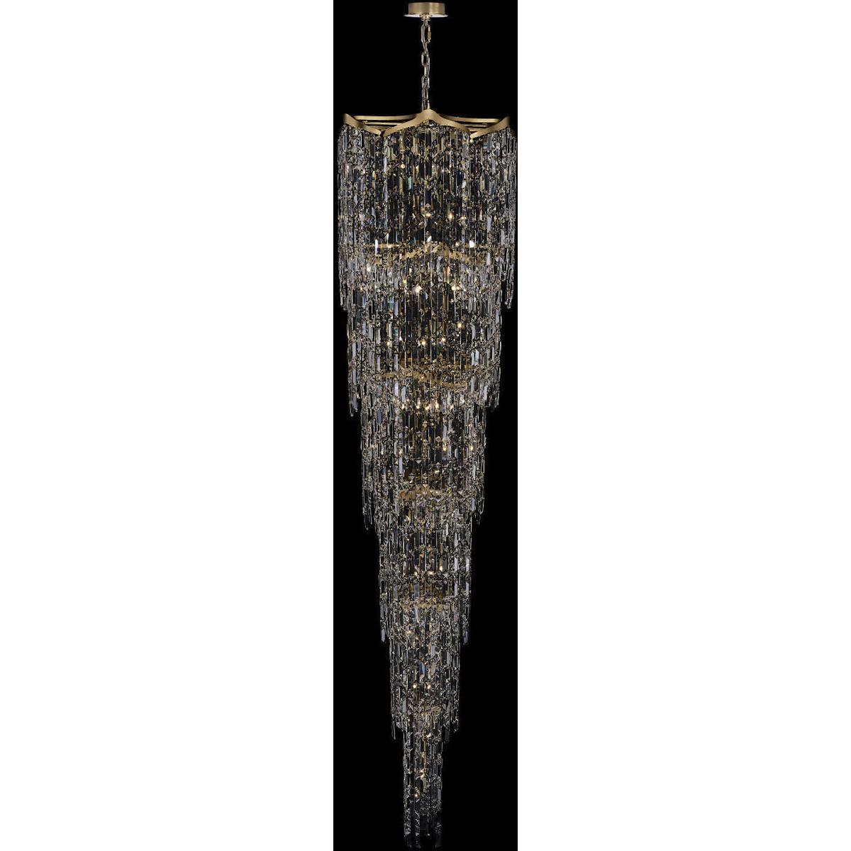 Allegri 046251-073-FR001 Cadere 42 Light 26 inch Two Tone 18K Gold Pendant Foyer Ceiling Light