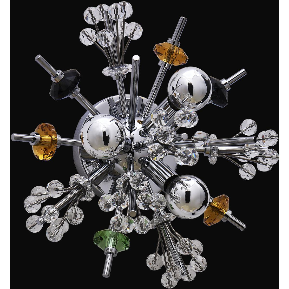 Allegri 11630-010-FRMULTI Constellation 3 Light 13 inch Polished Chrome Wall Sconce Wall Light