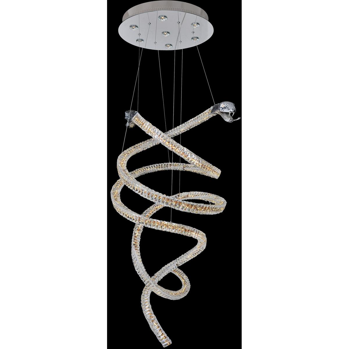 Allegri 11805-010-FR001 Ravina LED 24 inch Chrome Chandelier Ceiling Light