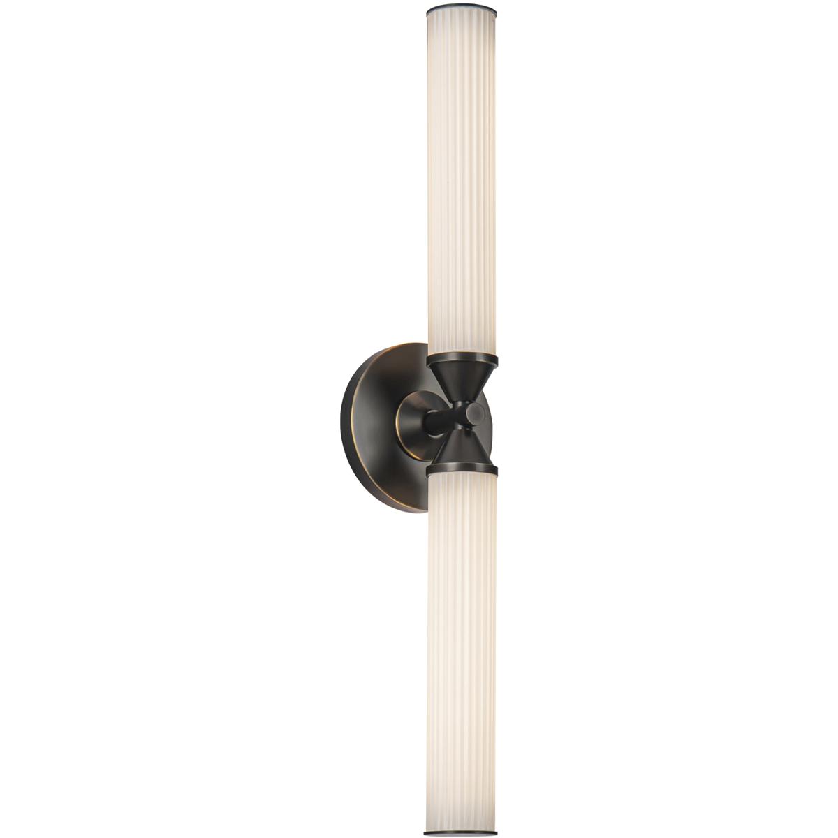 Alora WV348222UBFR Edwin LED 2 inch Urban Bronze Wall/Vanity Light Wall Light