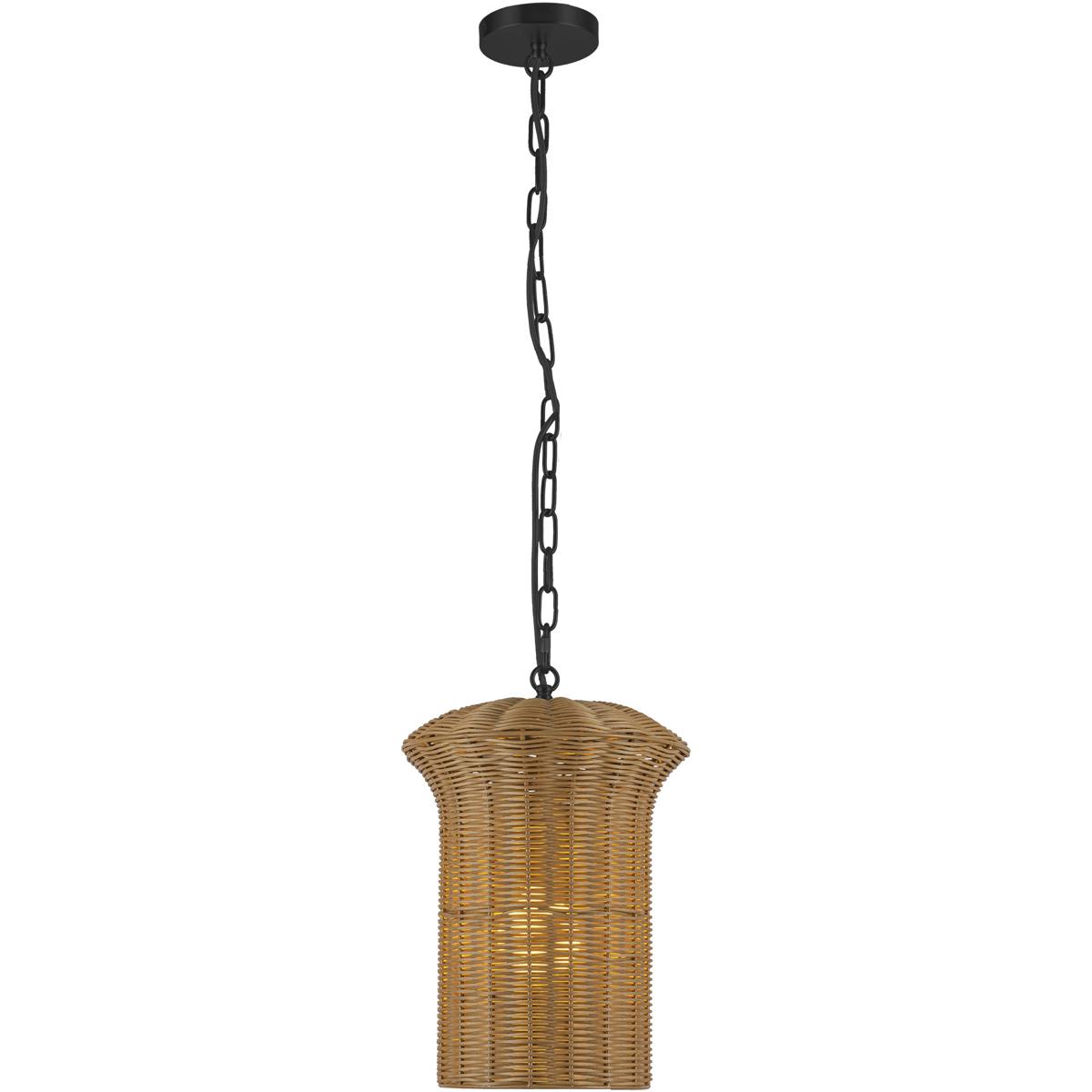 Alora PD641011MB Alora Mood Kai 1 Light 1113 inch Matte Black Pendant Ceiling Light