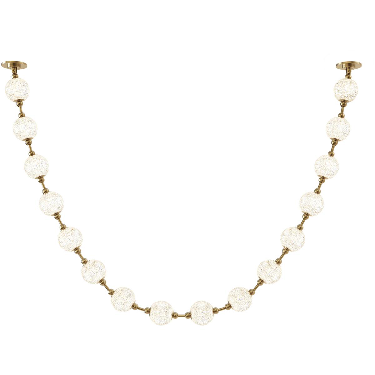 Alora PD321716NB-RT Marni LED 4.38 inch Natural Brass Pendant Ceiling Light