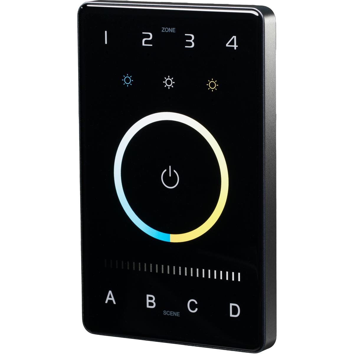American Lighting CTRLWDMXBTW4Z DMX Wall Control Black DMX Wall Control