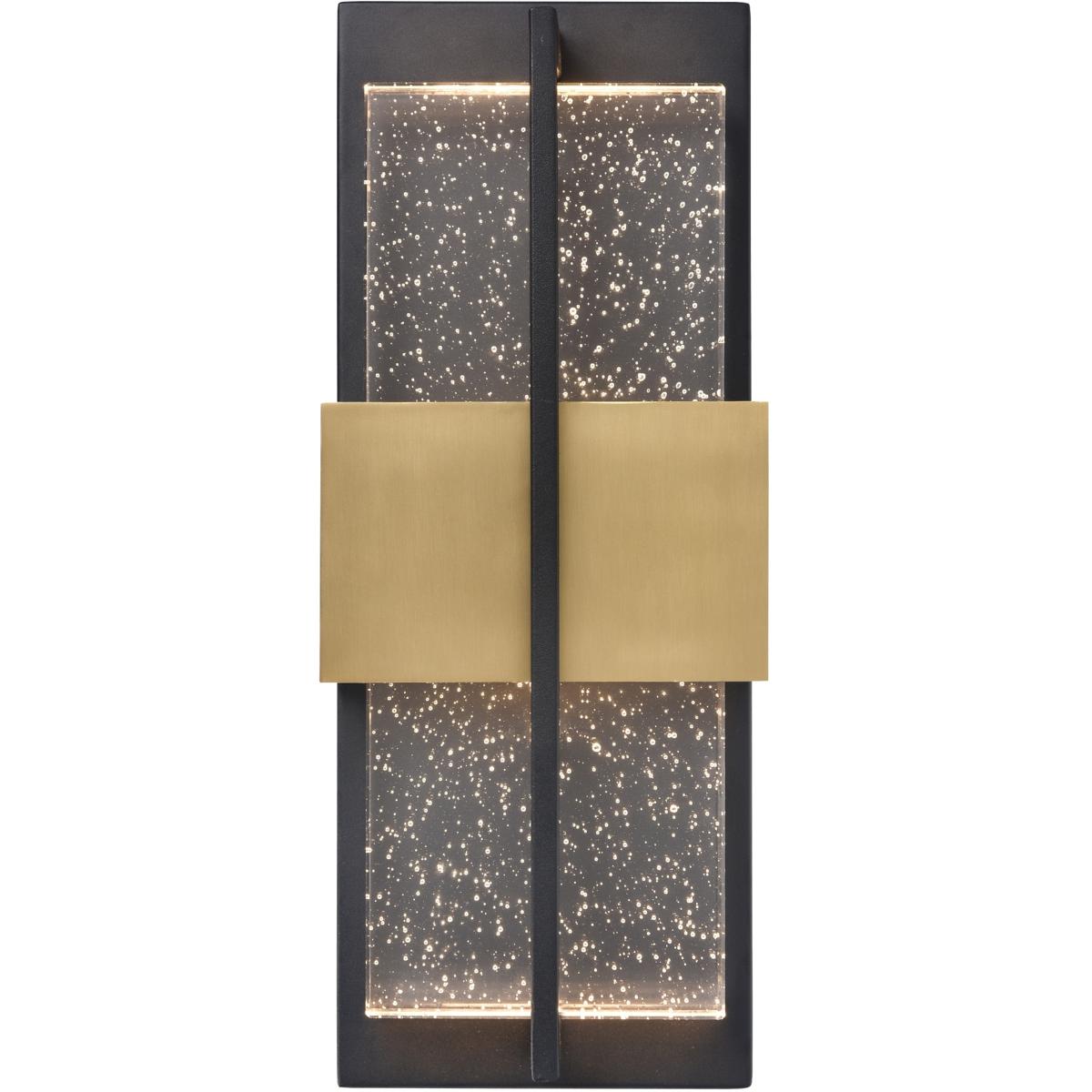 Arabela Lighting 65040 Technica 1 Light 16 inch Charcoal Black Outdoor Sconce