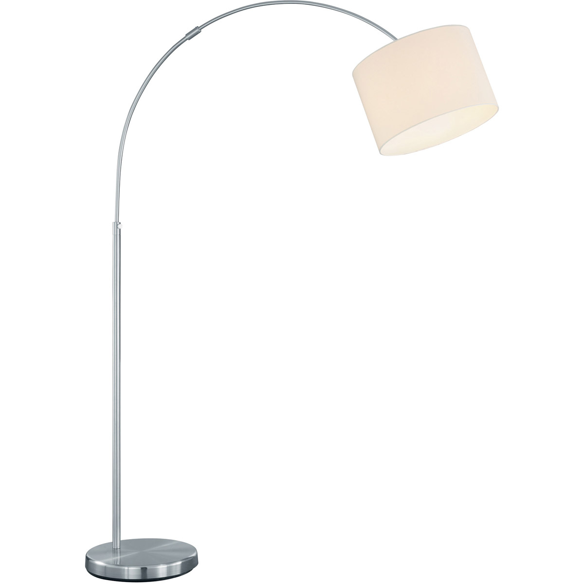 Arnsberg 461100101 Grannus 26 Inch 100 Watt White Arc Floor Lamp