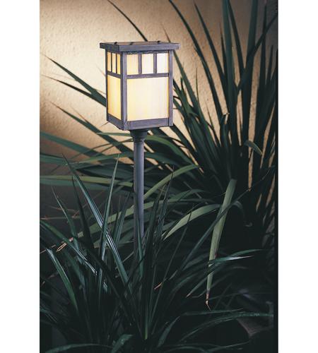 Arroyo Craftsman LV24-H4DTCR-VP Huntington 18 watt Verdigris Patina Landscape Light in Cream