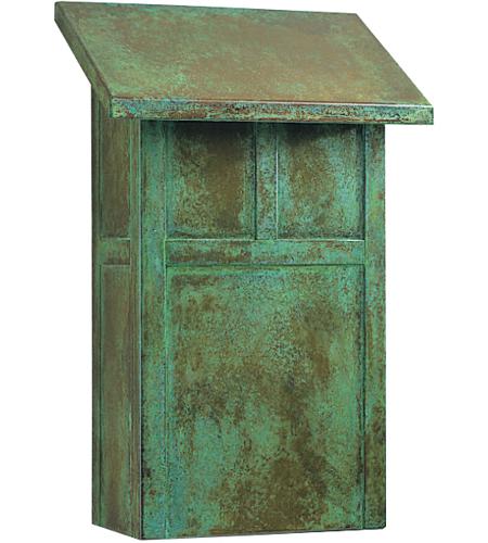 Arroyo Craftsman MMB-AC Mission Antique Copper Mail Box