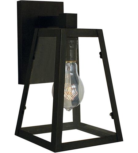 Arroyo Craftsman VIB-6RM-RC Vintage 1 Light 9 inch Raw Copper Outdoor Wall Mount in Rain Mist