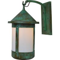 Arroyo Craftsman BB-14TLF-BK Berkeley 1 Light 27 inch Satin Black Outdoor Wall Mount in Frosted photo thumbnail
