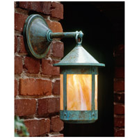 Arroyo Craftsman BB-6F-RB Berkeley 1 Light 13 inch Rustic Brown Outdoor Wall Mount in Frosted alternative photo thumbnail