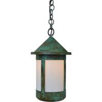 Arroyo Craftsman BH-14TLM-RB Berkeley 1 Light 14 inch Rustic Brown Pendant Ceiling Light in Amber Mica photo thumbnail