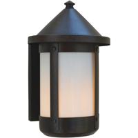 Arroyo Craftsman BS-8ROF-RC Berkeley 1 Light 13 inch Raw Copper Outdoor Wall Mount in Off White thumb