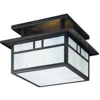 Arroyo Craftsman HCM-15DTF-S Huntington 2 Light 15 inch Slate Flush Mount Ceiling Light in Frosted photo thumbnail