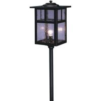 Arroyo Craftsman LV24-M6TCS-AC Mission 18 watt Antique Copper Landscape Light in Clear Seedy, T-Bar Overlay photo thumbnail