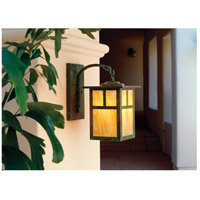 Arroyo Craftsman MB-7EM-P Mission 1 Light 12 inch Pewter Outdoor Wall Mount in Amber Mica MB-7TGW-VP-env.jpg thumb