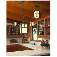 Arroyo Craftsman MH-7TCR-MB Mission 1 Light 7 inch Mission Brown Pendant Ceiling Light in Cream, T-Bar Overlay MH-7TWO-VP-env.jpg thumb