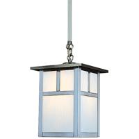 Arroyo Craftsman MSH-10EAM-RB Mission 1 Light 10 inch Rustic Brown Pendant Ceiling Light in Almond Mica photo thumbnail