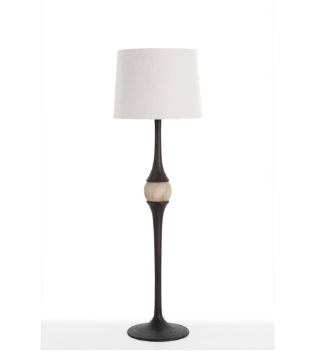 mango wood floor lamp