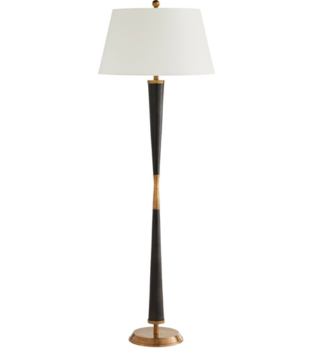 Arteriors 76001-963 Dempsey 68 inch 150.00 watt Bronze and Vintage Brass Floor Lamp Portable Light