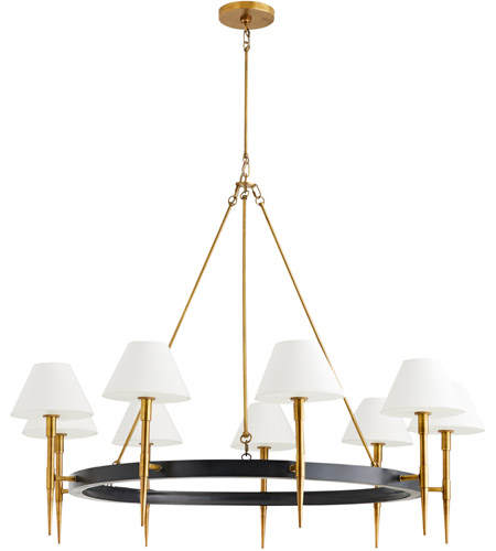 bronze and brass chandelier