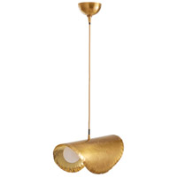 Arteriors 42037 Josue 2 Light 20 inch Vintage Brass Pendant Ceiling Light thumb