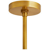 Arteriors 49693 Heloise 1 Light 19 inch Antique Brass Pendant Ceiling Light 49693.d9.jpg thumb