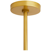 Arteriors 49726 Helia 1 Light 12 inch Antique Brass Pendant Ceiling Light alternative photo thumbnail