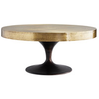 Arteriors 6844 Daryl 36 inch Antique Brass and Antique Bronze Cocktail Table thumb