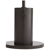 Arteriors DA49010 Bend 18 inch 60.00 watt Blackened Steel Table Lamp Portable Light DA49010.d4.jpg thumb