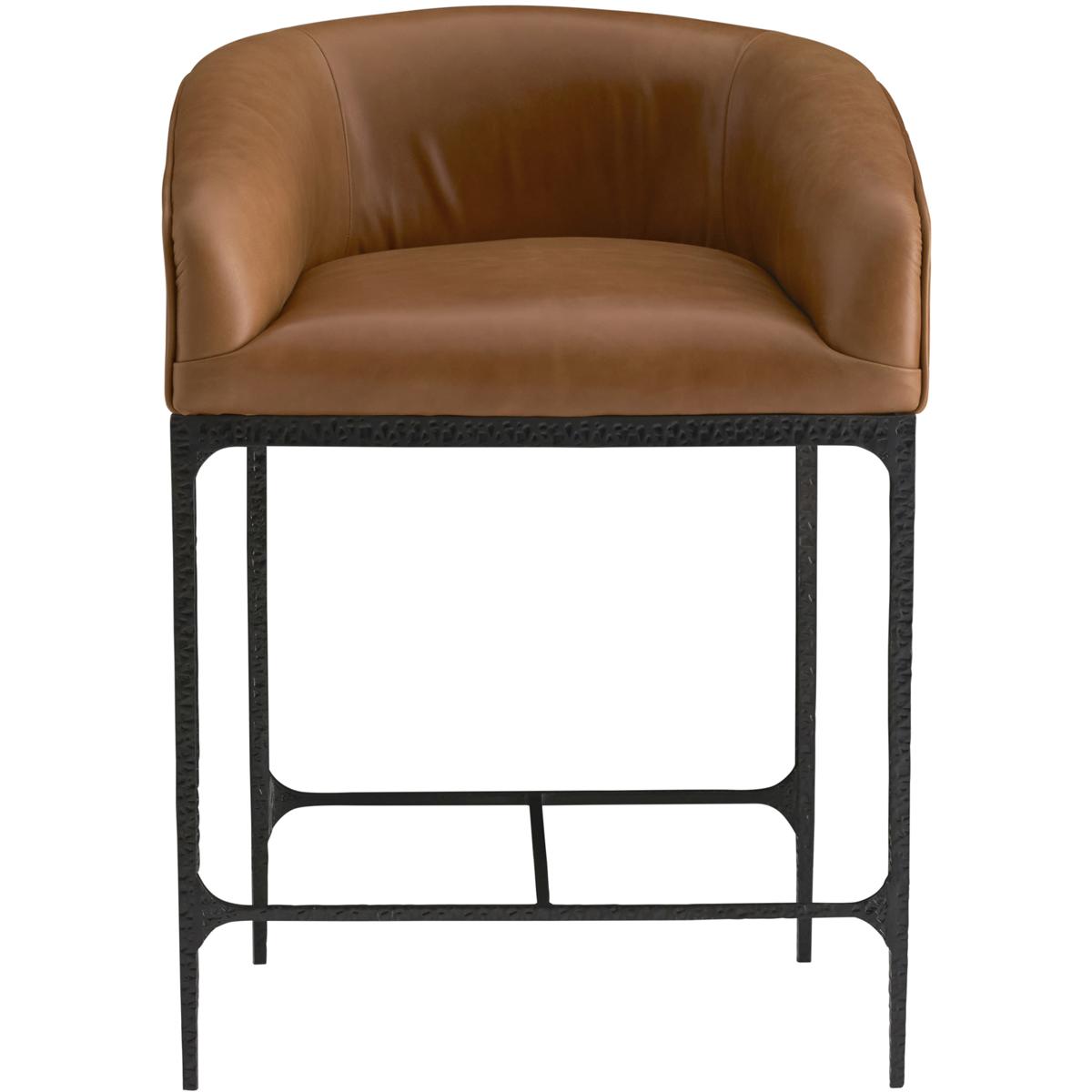 Arteriors 2097 Osbourne 33.5 inch Russet Counter Stool