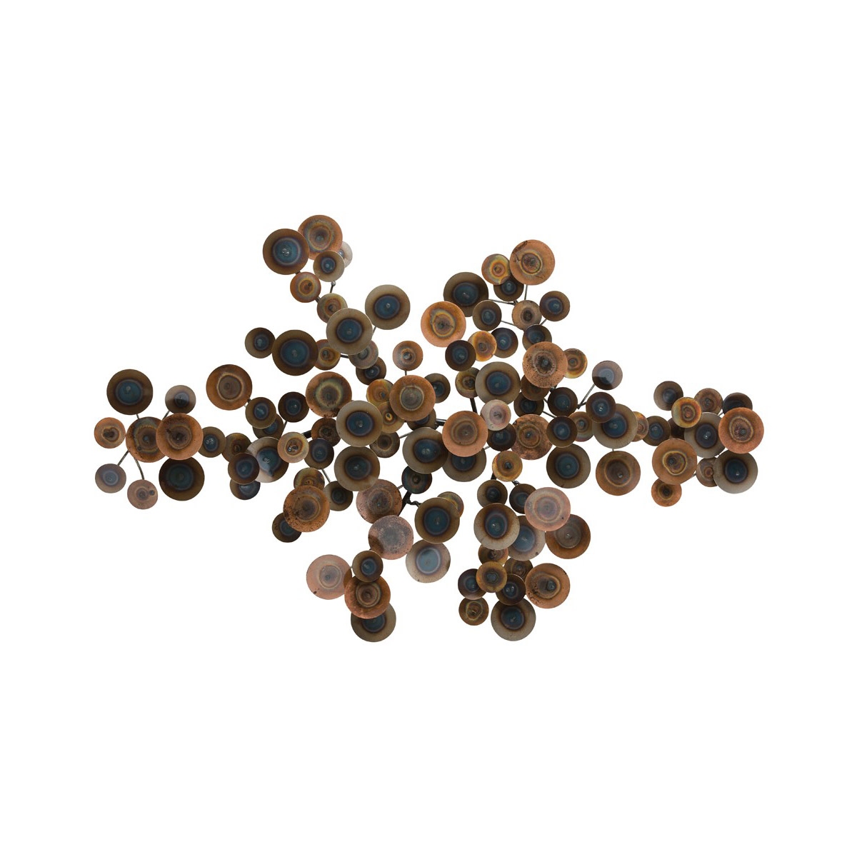 Arteriors 3052 Rizzo Rusted Burnt Iron Wall Scupture