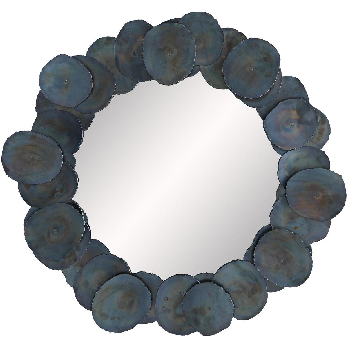 Arteriors 3151 Kensey Discs 43 inch Iron Mirror