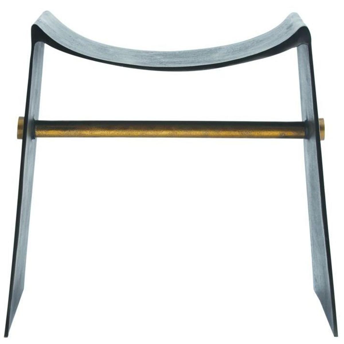 Arteriors 4670 Montez 20.5 inch Blackened Stool