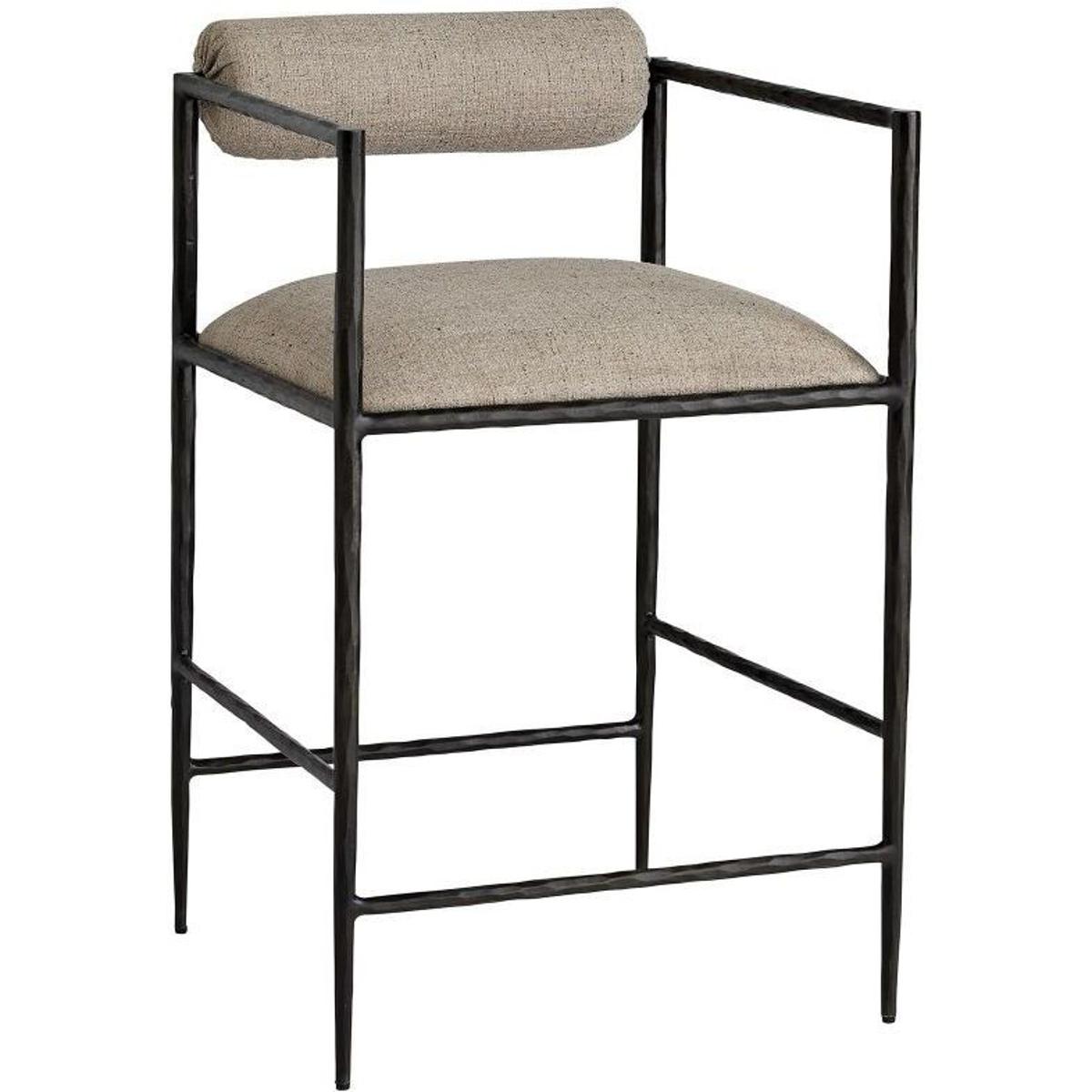 Arteriors 4708 Barbana 33 inch Natural Counter Stool
