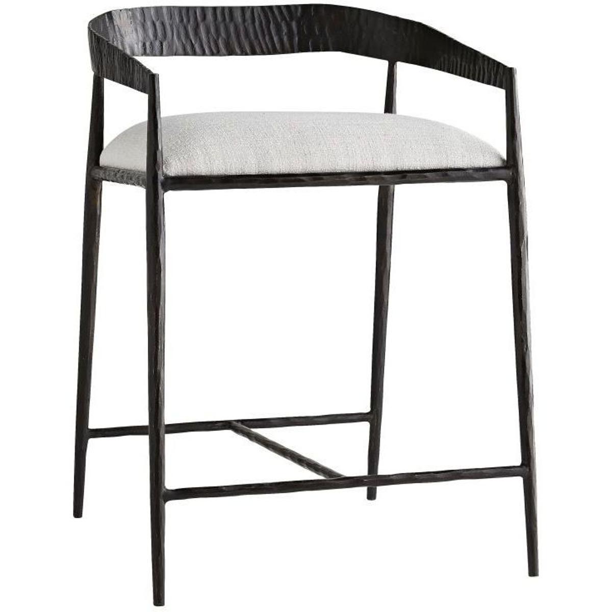 Arteriors 4746 Ansel 30.5 inch Sterling Counter Stool