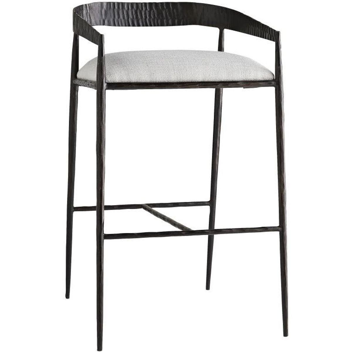 Arteriors 4747 Ansel 36.5 inch Sterling Bar Stool