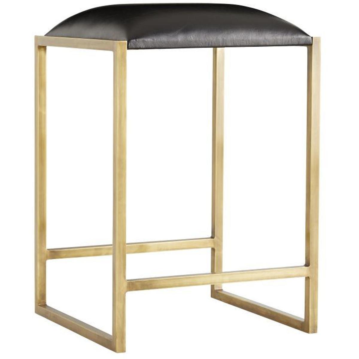 Arteriors 4839 Dash 24 inch Black Counter Stool