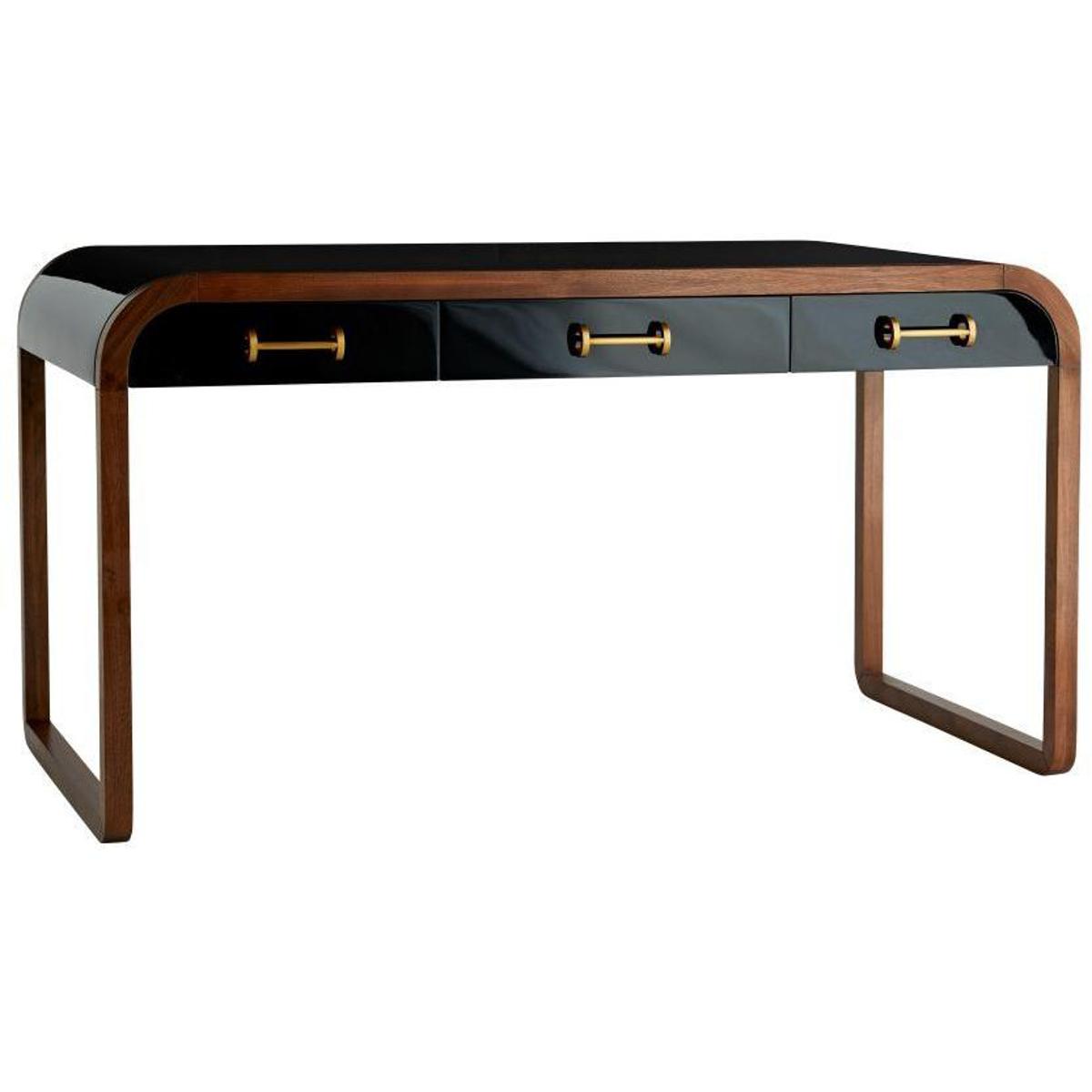 Arteriors 5371 Victoria 56 inch Black Gloss Lacquer Desk